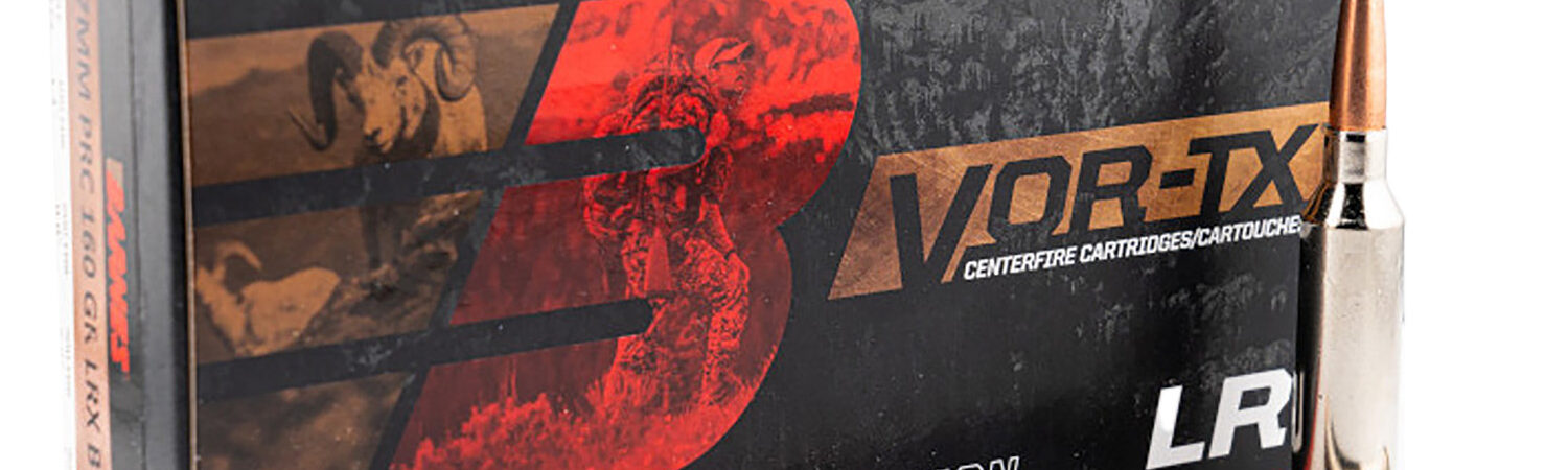 Barnes Bullets 32245   7mmPRC 160gr LRX Boat Tail 20 Per Box/10 Case