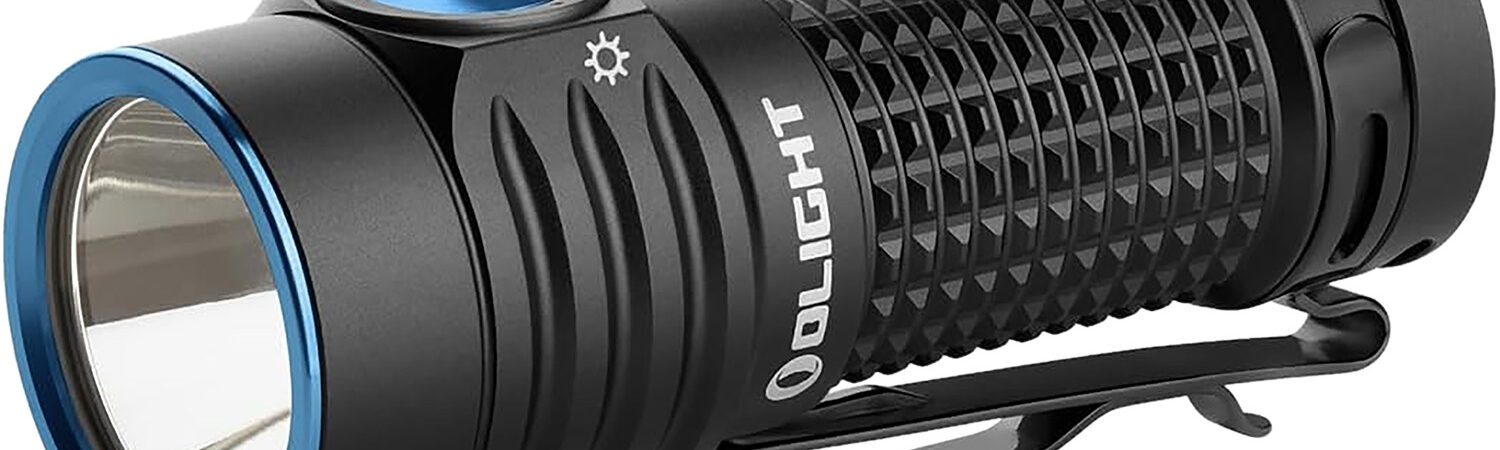 Olightstore Usa Inc BATONTURBO Baton Turbo  Black White Light LED 1000 Lumens 510 Meters Beam Distance