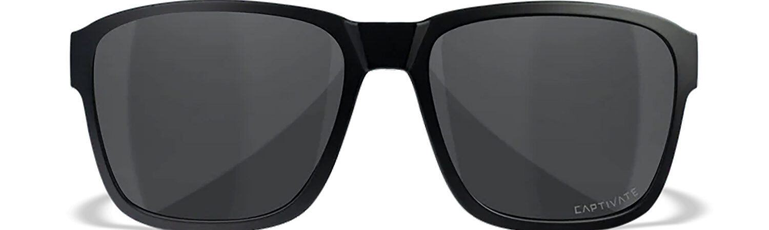 Wiley X AC6TRK18 Trek  M/L Gray Lens Polycarbonate Matte Black Frame