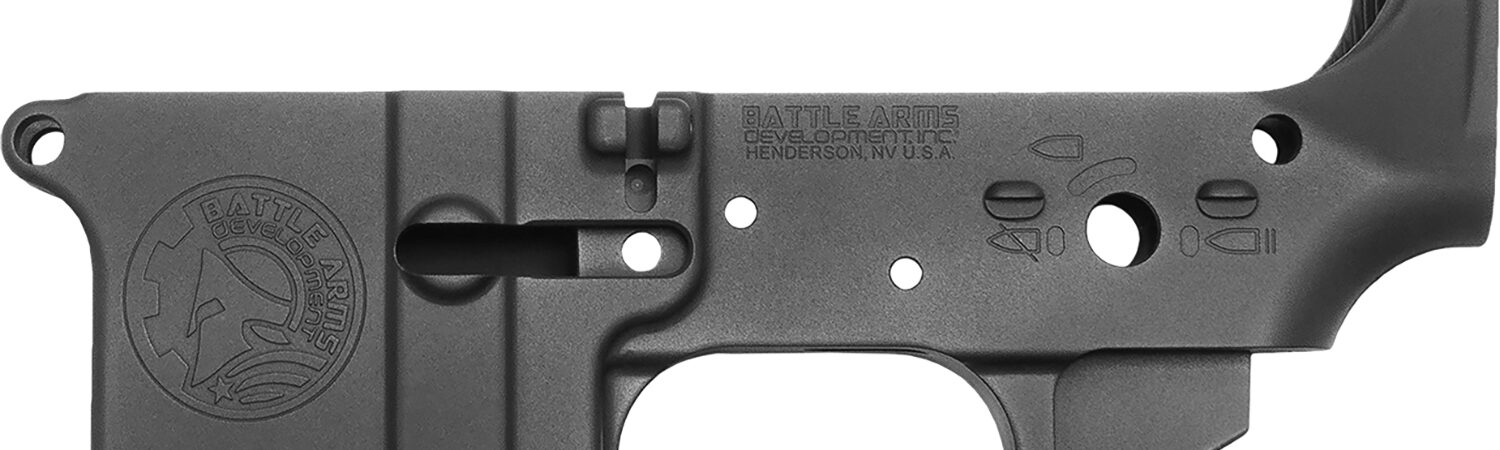 Battle Arms Development WH556-LR Workhorse Lower Receiver Black Anodized for AR15/M16/M4
