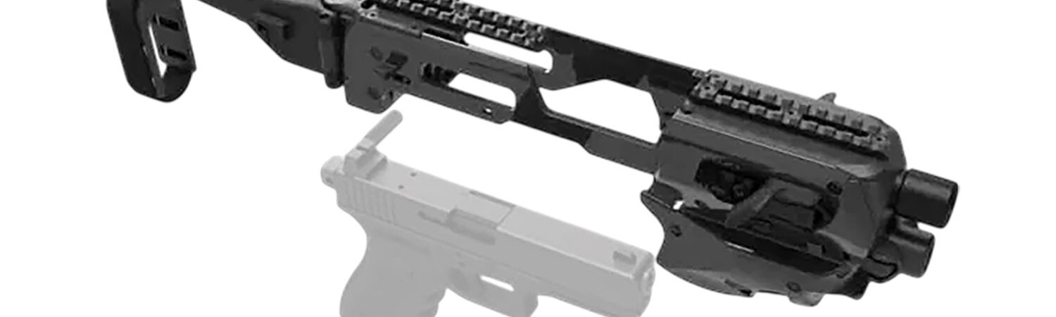 Meta Tactical Llc MCKGEN3 Micro Conversion Kit Fits Glock Gen3 Black Synthetic Stock