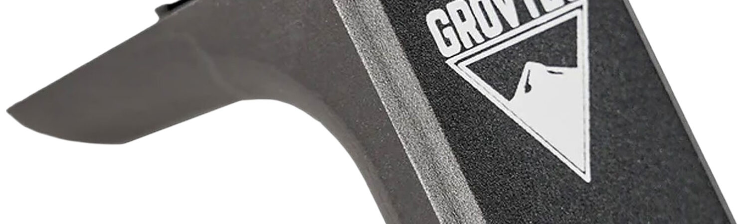 GrovTec US Inc GTHM321 G-Stop Reversible Hand Stop Black Anodized Aluminum