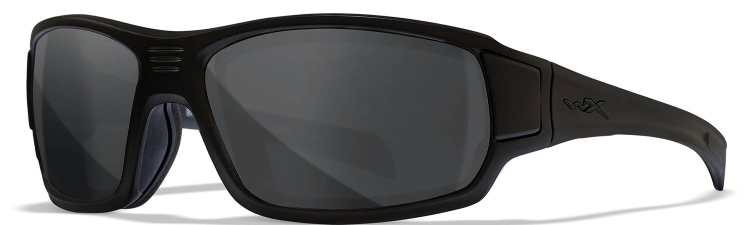 Wiley X CCBRH01 Breach  M/L Gray Lens Matte Black Frame