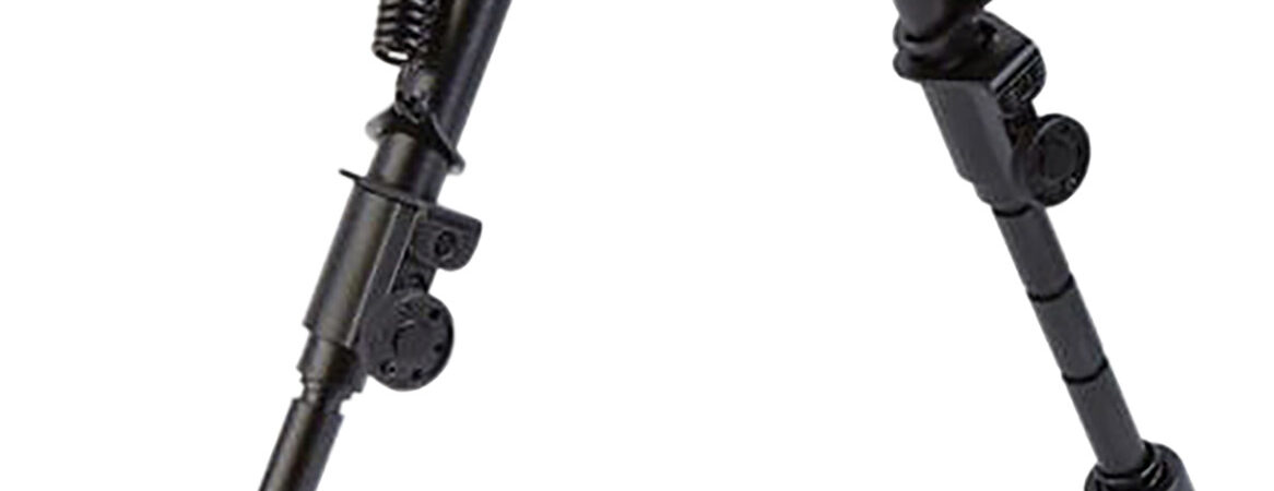 Caldwell 110140 Pic Rail XLA Fixed Bipod 6-9" Vertical Adjustment, Black Aluminum