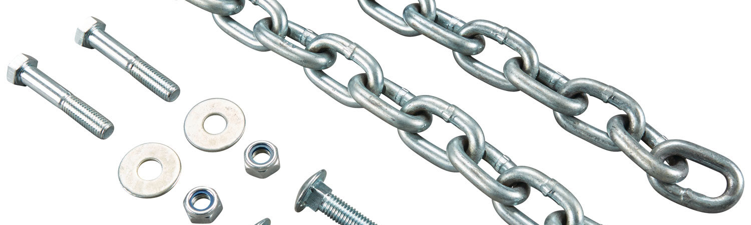 Champion Targets 44110 Chain Hanging Set  Silver Steel 18" Long For Center Mass AR500 Steel Targets