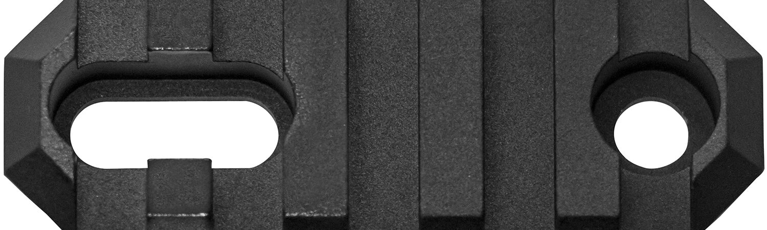 GrovTec US Inc GTSW189 2.2 Inch 5 Slot Stock AR  Black Anodized