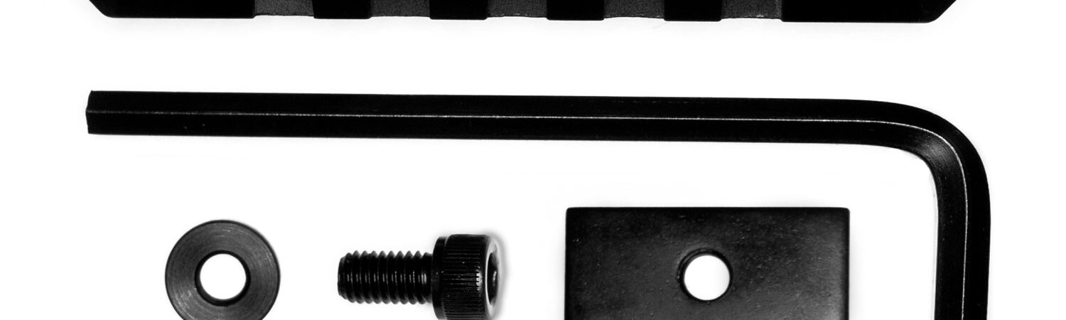 GrovTec US Inc GTSW192 3.1 Inch 5 Slot with Push Button Bases Stock AR  Black Anodized