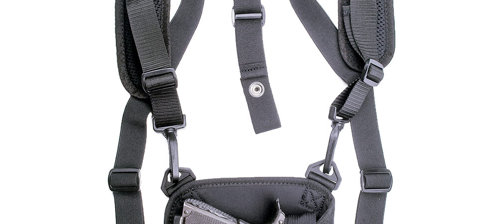 GrovTec US Inc GTHL14905R Trail Pack  Shoulder Black 1000D Nylon Harness Fits Large Semi-Auto Fits 4.50-5" Barrel Right Hand