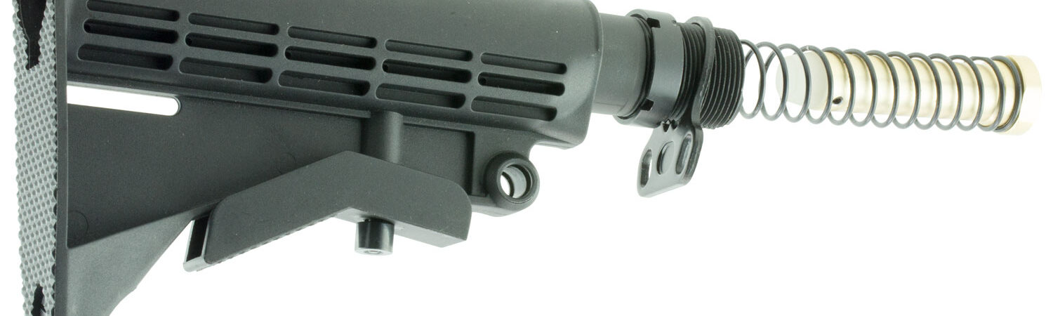 Aim Sports ARSTKCC Mil-Spec  Black Synthetic 6 Position Collapsible M4 for AR-Platform