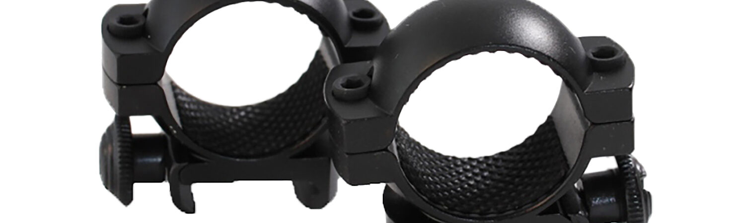 Traditions A791DS Scope Rings  Matte Black 1" Medium