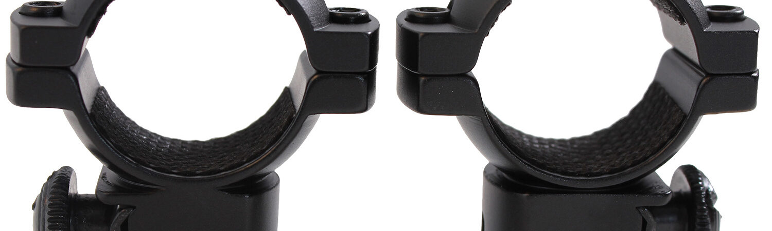 Traditions A797DS Scope Rings  Matte Black Aluminum 1" Medium 3/8" Grooved Receiver