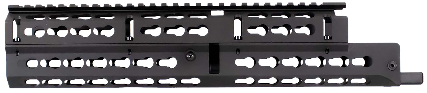 Aim Sports MKAK04 Russian Handguard  13.40" Keymod Long Size Style Made of 6061-T6 Aluminum with Black Anodized Finish for AK-47