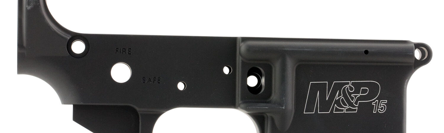 Smith & Wesson 812000 Receiver  223 Rem/5.56x45mm NATO 7075-T6 Aluminum Black for S&W M&P15