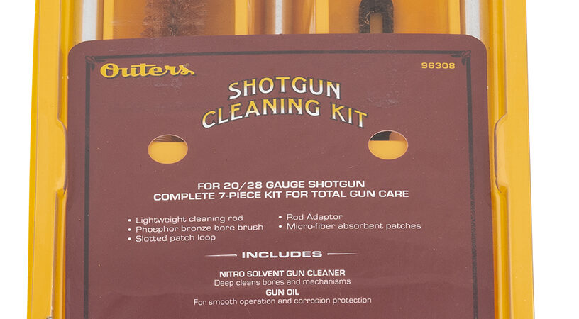 Outers 96308 Aluminum Rod Shotgun Kit 20/28 Gauge Shotgun (Clam Pack)