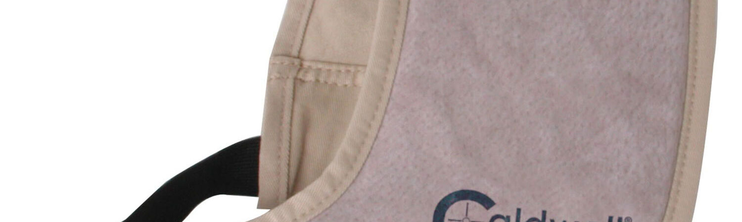 Caldwell 350010 Recoil Shield Field Tan Cloth w/Leather Pad
