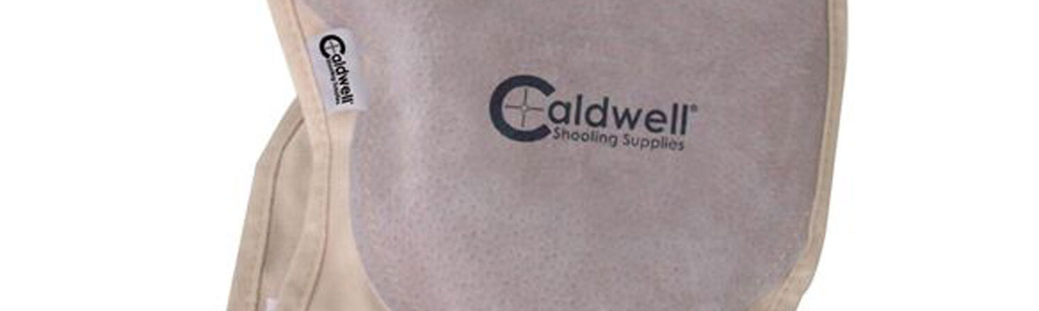 Caldwell 330110 Recoil Shield Super Mag Plus Tan Cloth w/Leather Pad