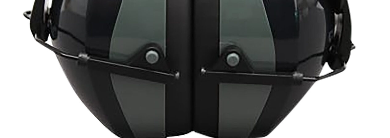 Champion Targets 40622 Eyes & Ears Combo 26 dB Over the Head Passive Muff & Shooting Glasses Black/Gray