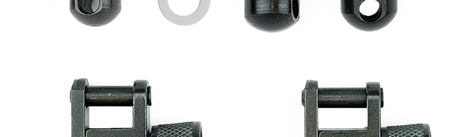 GrovTec US Inc GTSW27 Locking  Rifle 1" Black Oxide Ruger 10/22,