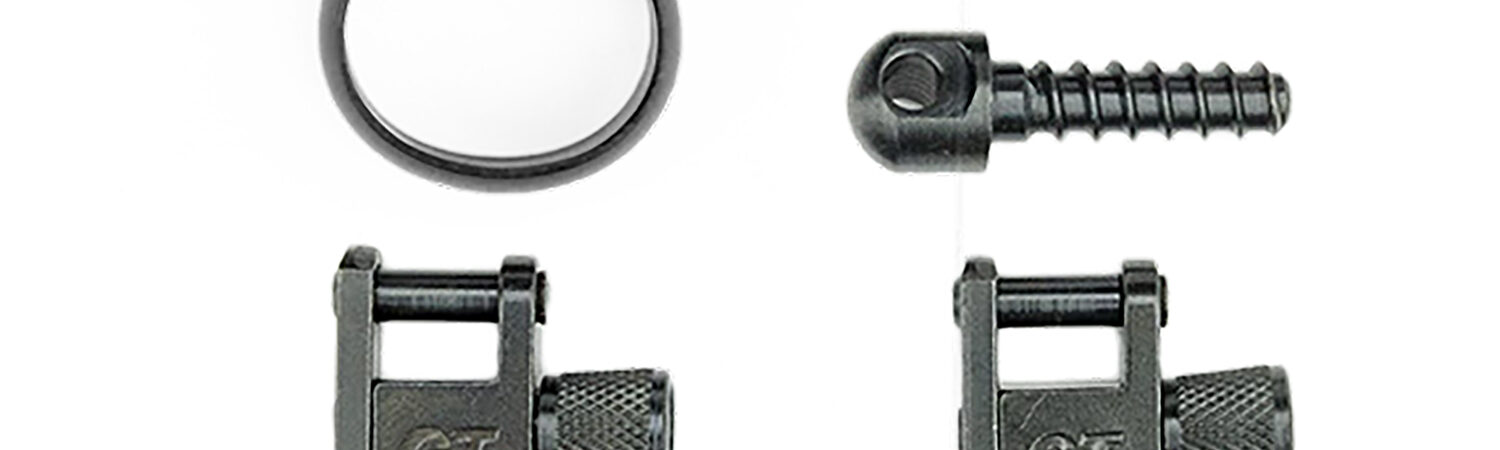 GrovTec US Inc GTSW41 Barrel Band  Rifle/Shotgun 1" Black Uberti 1866 Yellow Boy/1873 Steel