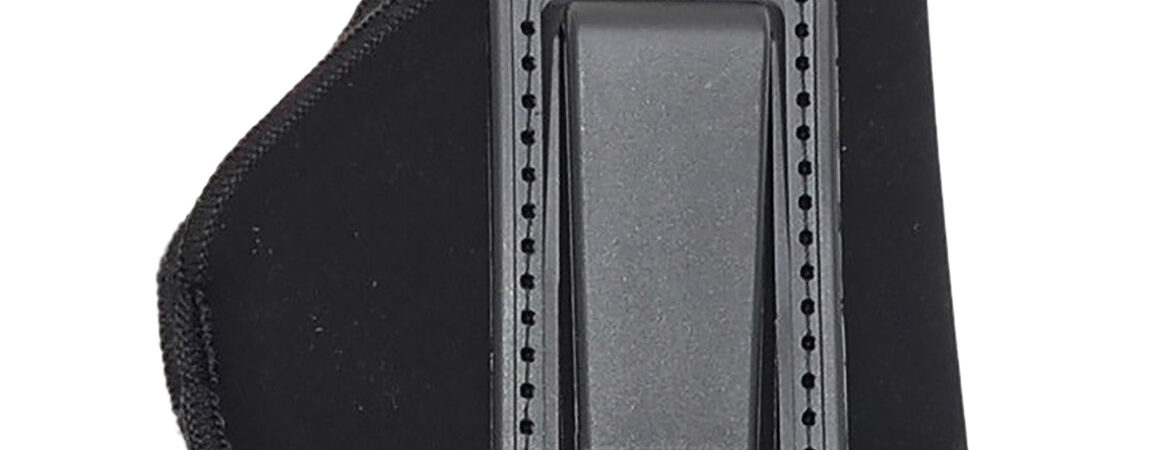 GrovTec US Inc GTHL14112R Inside The Pants  IWB Size 12 Black Suede Compatible w/Glock 26/27/33 Belt Clip Mount Right Hand