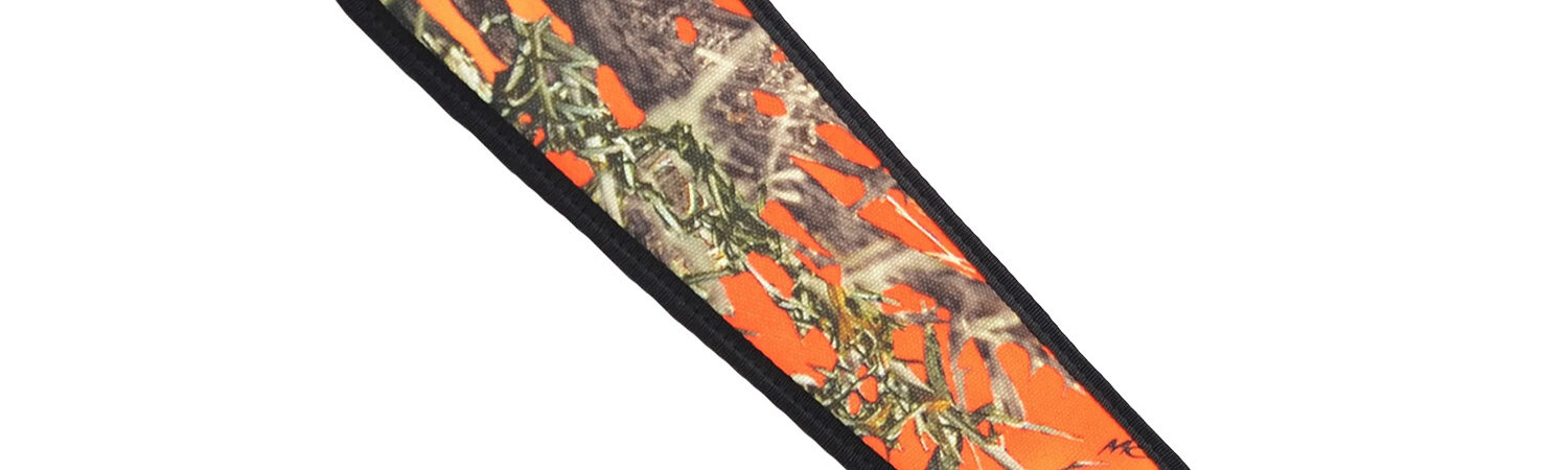 GrovTec US Inc GTSL32 GT  TrueTimber Blaze Orange Nylon 48" OAL Adjustable Rifle/Shotgun