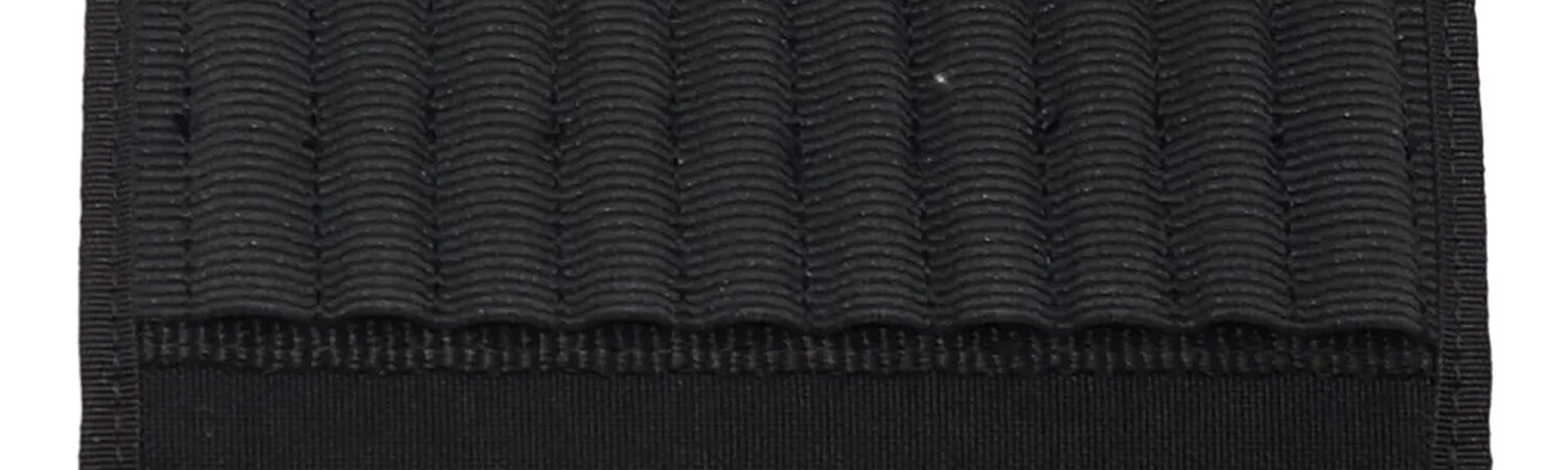 GrovTec US Inc GTAC86 Belt Slide  Nylon w/Elastic Loops 10rd Rifle Belt Slide Mount 2.25"