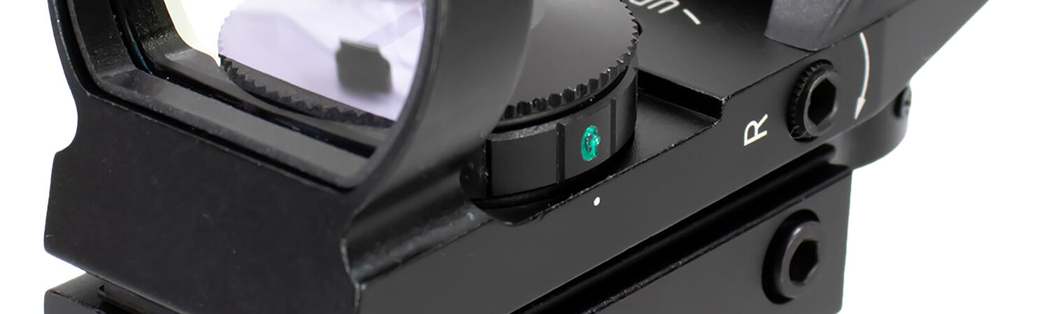 Aim Sports RT403 Reflex Sight Classic Edition Matte Black 1x34mm Red/Green Multi Reticle