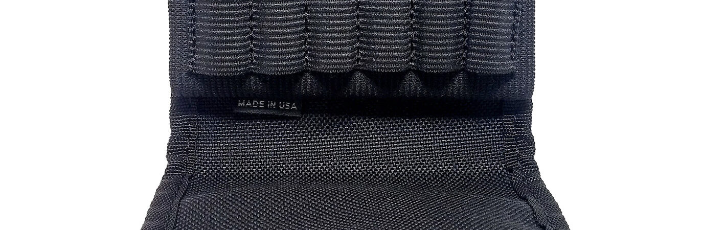 GrovTec US Inc GTAC83 Buttstock Cartridge Holder  Cordura 6rd Rifle Slip On Mount