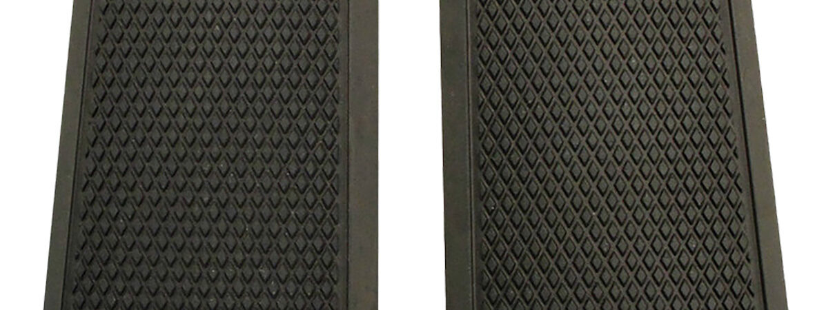 Archangel AA107 Grip Panels  Made of Aluminum With Black Anodized Diamond Checkering Finish for 1911 Government