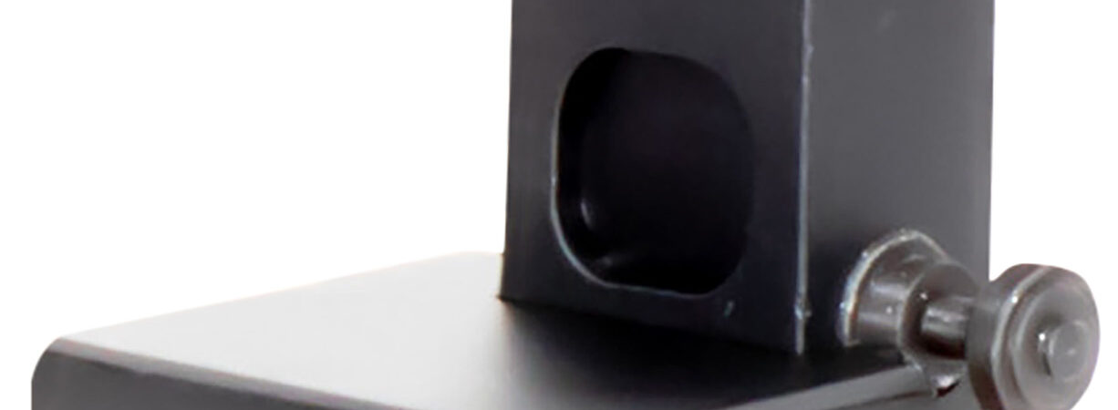 Aim Sports MT200 AR Low Profile Front Flip Up Sight  Black Anodized Low Profile for AR-15