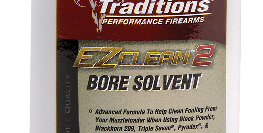 Traditions A1936 EZ Clean 2 Bore Solvent Against Fouling Rust 8 oz Squeeze Bottle