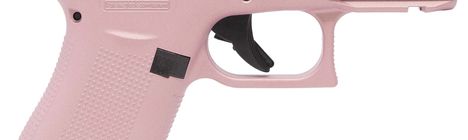 GLK 43X 9MM 10RD PINK SA RAIL