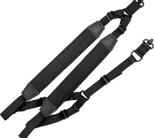 GROVTEC MOLLE BACKPACK SLING - W/PUSH BUTTON SWIVELS BLACK