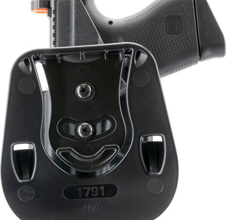 1791 KYDEX OWB PADDLE HOL MULT - -FIT RH FOR GLOCK 43/43X BLACK