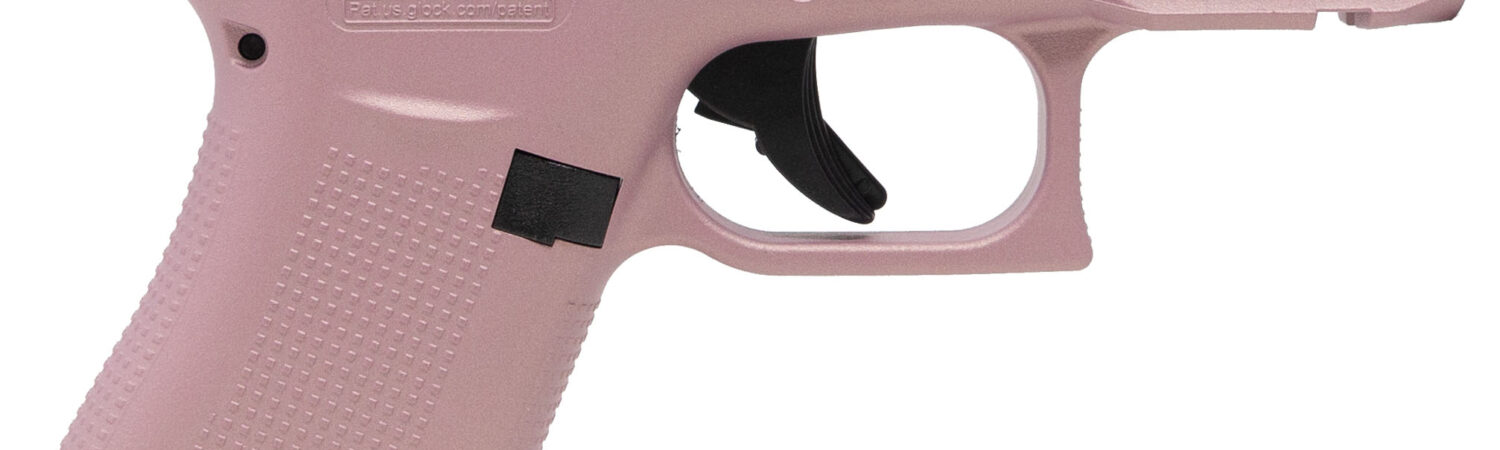 GLK 43X 9MM 10RD PINK BLK RAIL