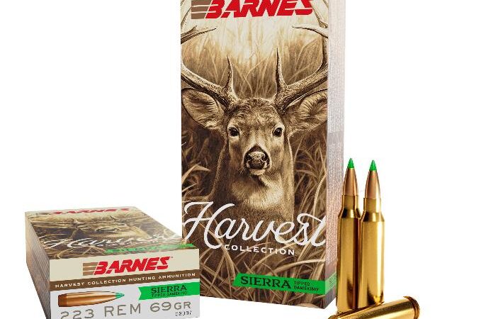 Barnes Harvest Sierra Tipped GameKing Ammunition .223 Rem 69gr PT 3000 fps 20/ct