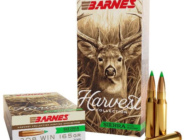 Barnes Harvest Sierra Tipped GameKing Ammunition .308 Win 165gr PT 2680 fps 20/ct