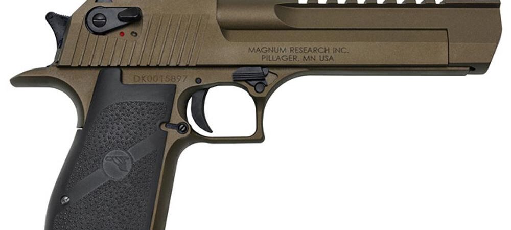 Magnum Research Desert Eagle Handgun .44 Mag 8rd Magazine 6" Barrel Burnt Bronze