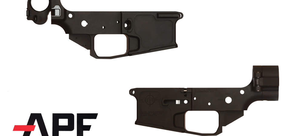 Alex Pro Firearms Stripped Side Folding AR-15 Lower Receiver IFL Black