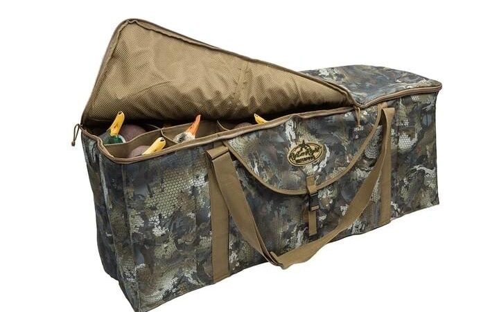 Rig'Em Right 12-Slot Deluxe Duck Decoy Bag Gore Optifade Timber