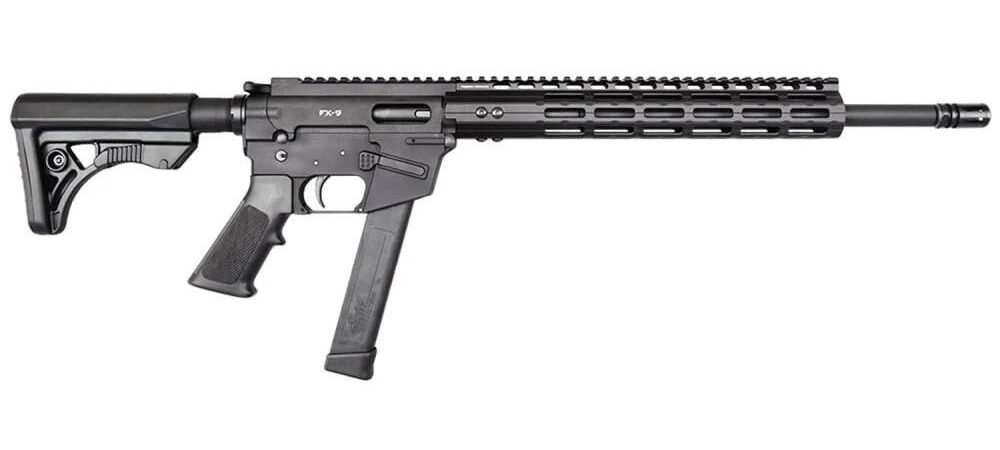 Freedom Ordnance FXR-FX9 Carbine Rifle 9mm Luger 33rd Magazine 16" Barrel MLOK Forearm 6 Position Stock