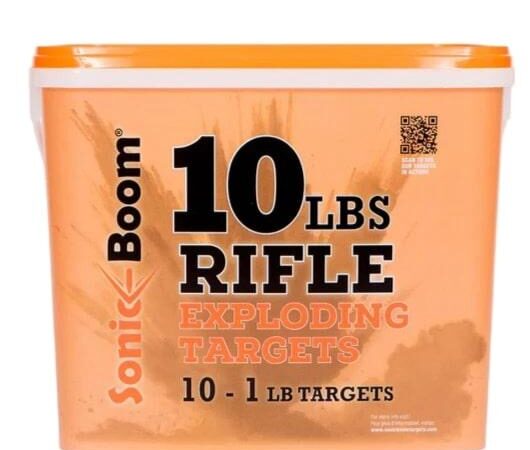 Sonic Boom 1 lb Exploding Rifle Targets 10/ct Bucket