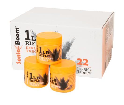 Sonic Boom 1 lb Exploding Rifle Target 22/ct