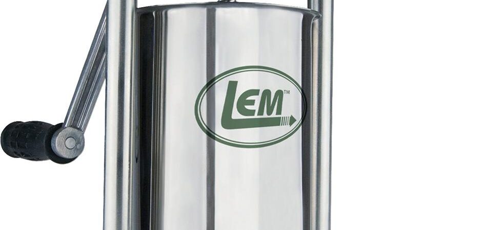 LEM Products Mighty Bite Vertical Sausage Stuffer - 5lb.