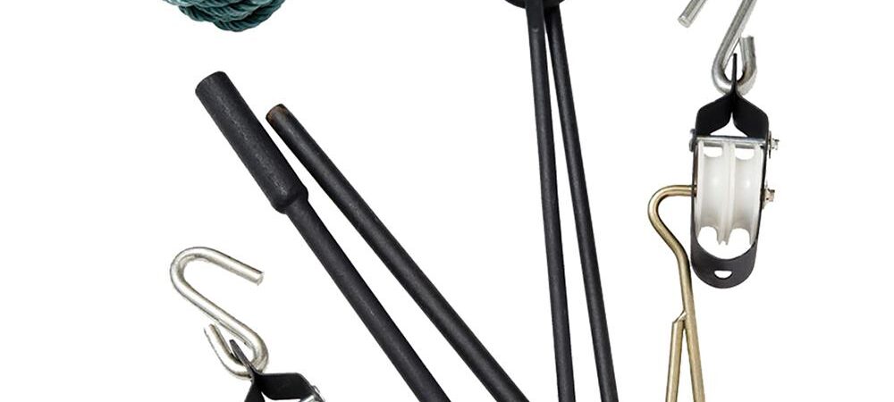 LEM Products Collapsible Gambrel with Rope Hoist