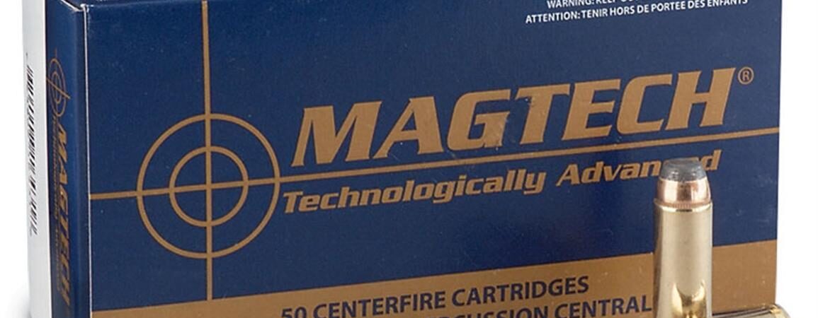 MagTech Handgun Ammunition .357 Mag 158 gr SJHP 1235 fps 50/Box