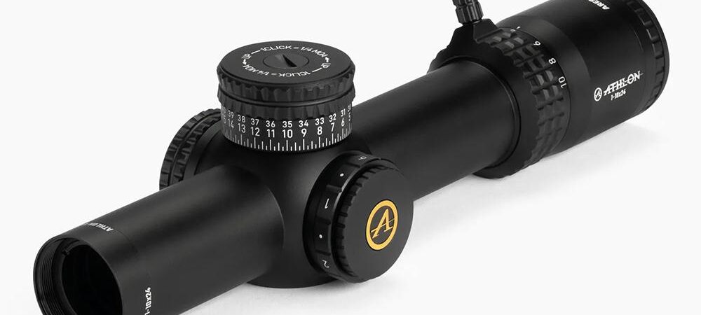Athlon Ares ETR Gen 2 UHD Rifle Scope 1-10x24 34mm FFP ATMR2 MOA Illum. Black