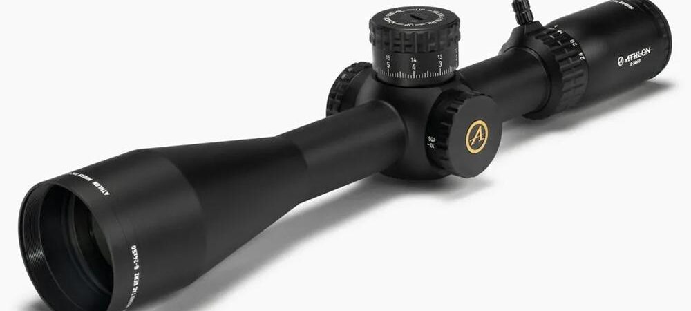 Athlon Midas TAC Gen 2 HD Rifle Scope 6-24x50 30mm FFP APRS15 MIL Black