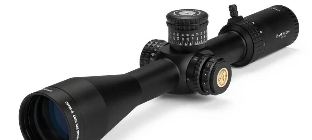 Athlon Argos BTR Gen 3 Rifle Scope 6-24x50 30mm FFP APLR11 IR MOA Black