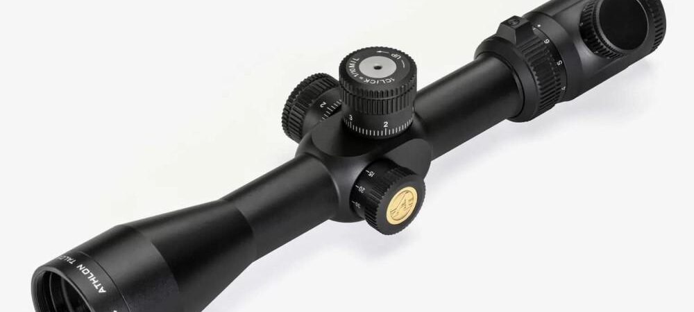 Athlon Talos BTR GEN2 Rifle Scope 4-14x44 30mm FFP APRS10 IR-MIL Illum Black